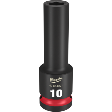 Milwaukee SHOCKWAVE™ Impact Duty 1/2" Drive 10MM Deep 6 Point Socket
