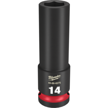 Milwaukee SHOCKWAVE™ Impact Duty 1/2" Drive 14MM Deep 6 Point Socket
