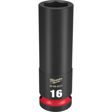 Milwaukee SHOCKWAVE™ Impact Duty 1/2" Drive 16MM Deep 6 Point Socket