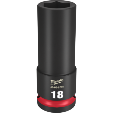 Milwaukee SHOCKWAVE™ Impact Duty 1/2" Drive 18MM Deep 6 Point Socket
