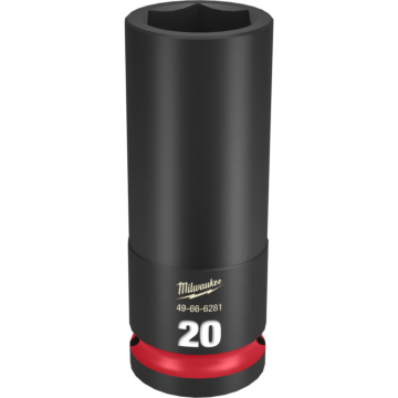 Milwaukee SHOCKWAVE™ Impact Duty 1/2" Drive 20MM Deep 6 Point Socket