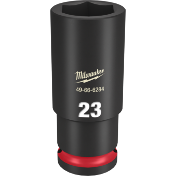 Milwaukee SHOCKWAVE™ Impact Duty 1/2" Drive 23MM Deep 6 Point Socket