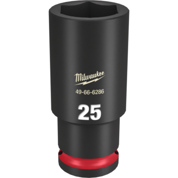 Milwaukee SHOCKWAVE™ Impact Duty 1/2" Drive 25mm Deep 6 Point Socket