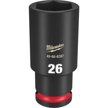 Milwaukee SHOCKWAVE™ Impact Duty 1/2" Drive 26MM Deep 6 Point Socket