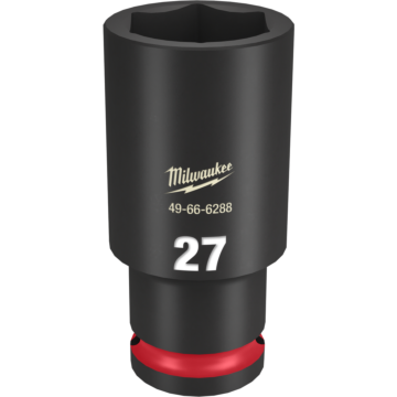 Milwaukee SHOCKWAVE™ Impact Duty 1/2" Drive 27MM Deep 6 Point Socket