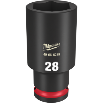 Milwaukee SHOCKWAVE™ Impact Duty 1/2" Drive 28MM Deep 6 Point Socket
