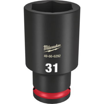Milwaukee SHOCKWAVE™ Impact Duty 1/2" Drive 31MM Deep 6 Point Socket
