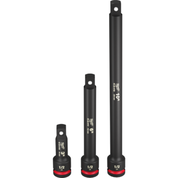 Milwaukee 3PC SHOCKWAVE™ Impact Duty 1/2"Drive Extension Set
