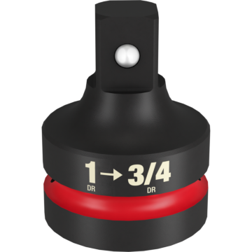 Milwaukee SHOCKWAVETM Impact DutyTM 1" Drive to 3/4" Drive Reducer