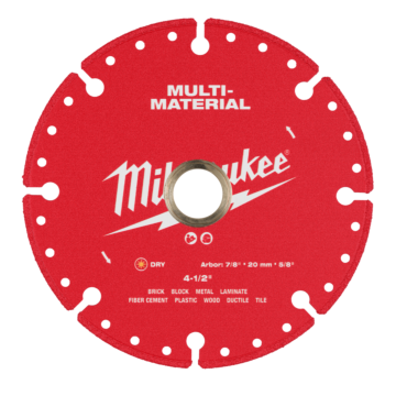 Milwaukee Multi-Material Diamond Blade - 4-1/2 in.