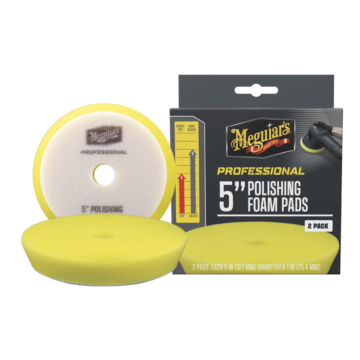 Meguiars Polishing Foam Pad (Yellow - 2pk) 5 in.