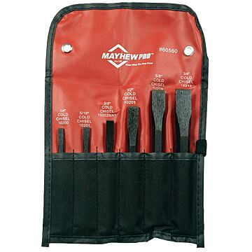 Mayhew Tools Steel Black Oxide Steel Cold Chisel Set
