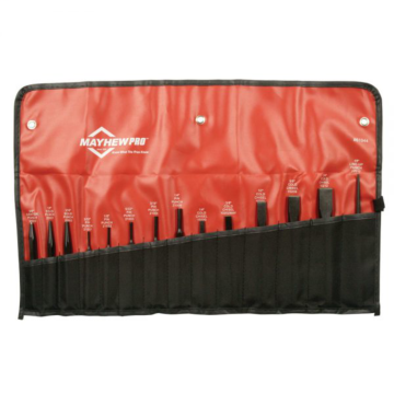 Mayhew Tools 14 Pc Pro Punch & Chisel Kit
