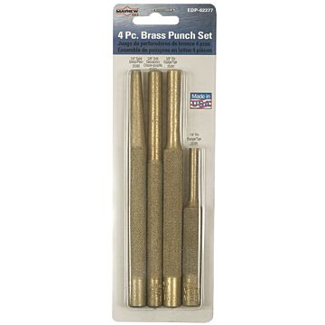 Mayhew Tools Brass Punch Mayhew 4pc Set