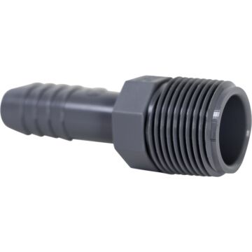 Plumbeeze 3/4" x 1/2" INSERT MALE ADAPTOR - POLY