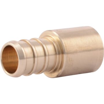 SHARKBITE SharkBite 1/2 In. Male Sweat x 1/2 In. CF Brass PEX Adapter