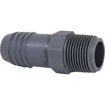 Plumbeeze 3/4" x 1" INSERT MALE ADAPTOR - POLY