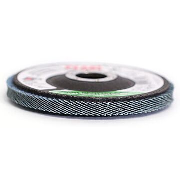 Pearl Abrasives Maxidisc™ EXV Zirconia High Density - MAX4560ZJE 4.5" x 7/8" Zirc EXV Flap Disc - 60 grit
