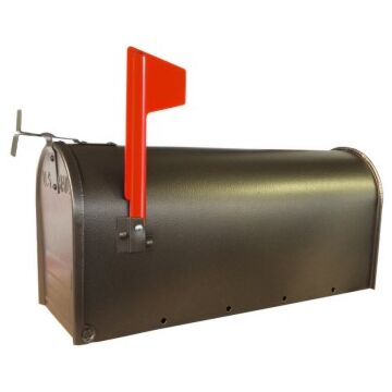 Fulton 18-3/4 in 6-7/8 in 8-3/4 in Standard Post Mount Mailbox