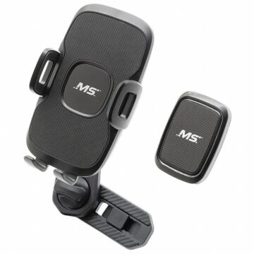 MOBILESPEC® 360 deg Rotation Plastic BlackUniversal Cradle and Magnet Vent Mount