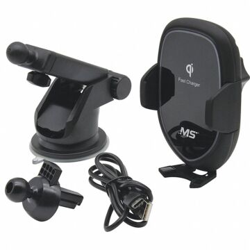 MOBILESPEC® 11 to 11000 mAh 12 V 5 VDC Wireless Charging Mount