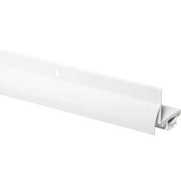M-D Building Products 1.75 In. W. x 1.625 In. H. x 36 In. L. Aluminum White Door Bottom