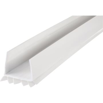 M-D Building Products CINCH 2 In. W. x 1.75 In. H. x 36 In. L. Vinyl White Door Bottom