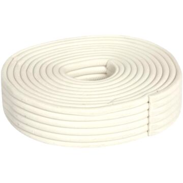 M-D Building Products 30 Ft. White Replaceable Caulk Cord Weatherseal for Small Gaps & Cracks