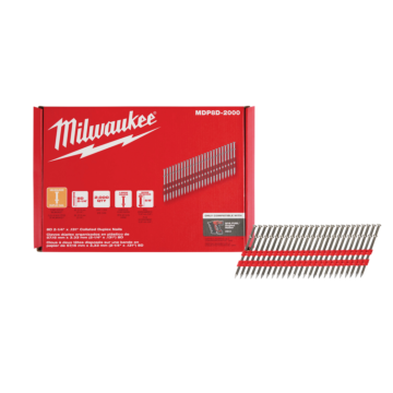 Milwaukee ® 8D 2-1/4” x .131” Collated Duplex Nails