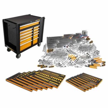 GearWrench 614-Piece Master Technician Set with Custom Trays and Storage