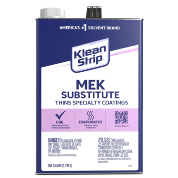 Klean-Strip Methyl Ethyl Ketone Substitute Liquid Thinner - 1 gal