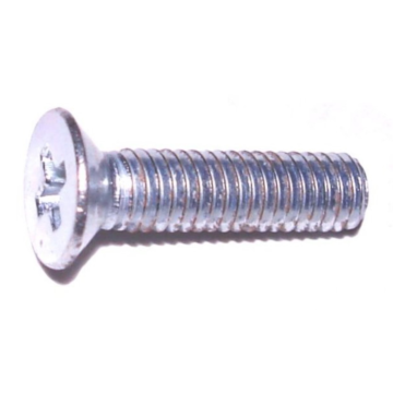 3 mm - 0.50 x 12 mm Phillips Flat Head, Machine Screw, Zinc 