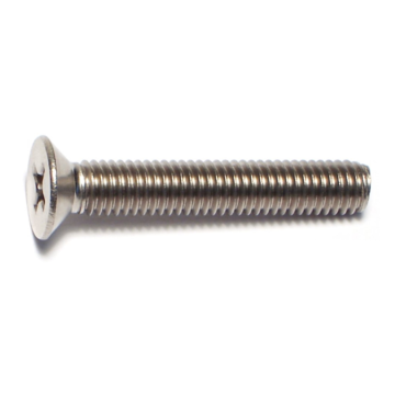 5 mm - 0.80 x 30 mm Machine Screw, Phillips Flat Head, Stainless Steel 
