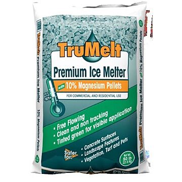 TruMelt Premium 10% Magnesium Pellet Ice Melter - 50 lb
