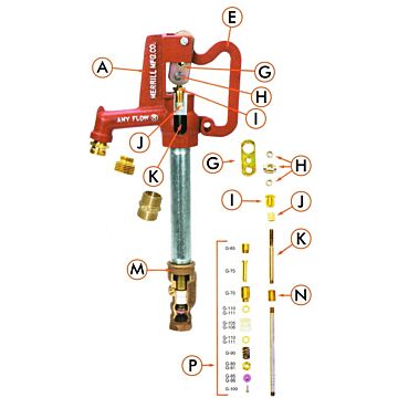 Merrill Head casting G-1 for any flow