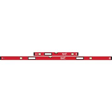 Milwaukee 78 in. & 32 in. REDSTICK™ Magnetic Box Level Jamb Set