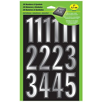 HY-KO 2In Silver Prism Nbrs