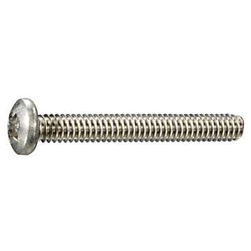 1/4"-20 x 2" Phillips Pan Head, Machine Screw, Stainless Steel 