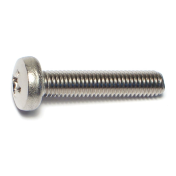 5 mm - 0.80 x 25 mm Machine Screw, Phillips Pan Head, Zinc 