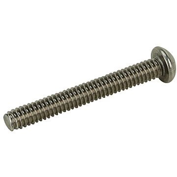 Star Stainless #4 2 in Round Head Phillips Machine Screw