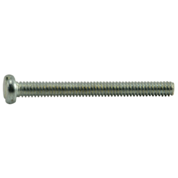 2 mm - 0.40 x 20 mm Machine Screw, Phillips Pan Head, Zinc 