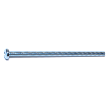 4 mm - 0.70 x 80 mm Phillips Pan Head, Machine Screw, Zinc 
