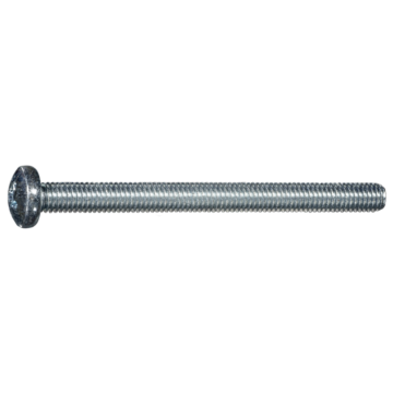 5 mm - 0.80 x 60 mm Phillips Pan Head, Machine Screw, Zinc 