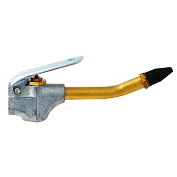 Milton 1/4 in NPT 11.4 scfm Lever Style Blow Gun and Bent Nozzle