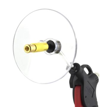 Milton Plastic 3.88 in 3.88 in Blow Gun Chip Guarding Shield