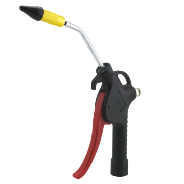 Milton Air Blow Gun Tool Kit Pistol Grip Blow Gun w/ SafetyTip Nozzle, KWIK-CHANGE Universal, Rubber Tip - 90 MAX PSI