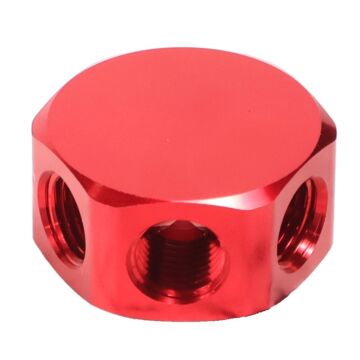 Milton 1/4 in FNPT Brass 3-in-1 Hose Manifold