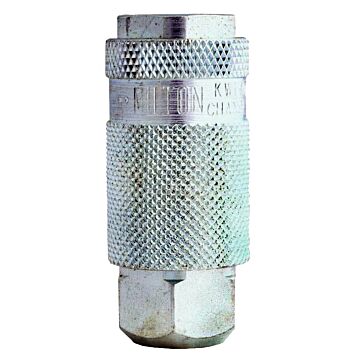 Milton 1/4 in FNPT Steel L-Style Hose Coupler