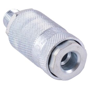 Milton 1/4 in MNPT Steel MNPT L-Style Hose Coupler