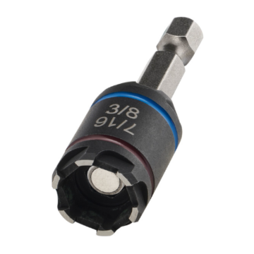 Malco Hex Driver 3/8 & 7/16 x 2" SawT